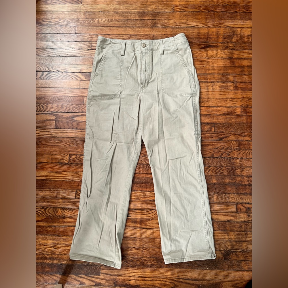 Levi’s High Waisted Tan Work Pants